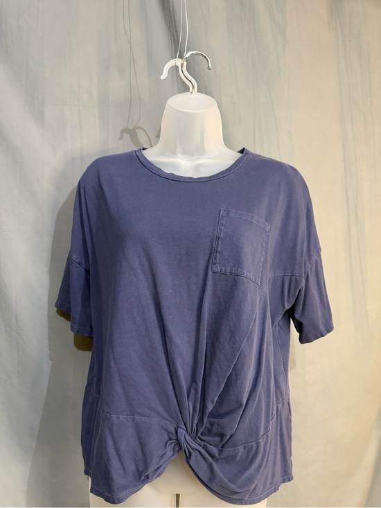 Lucky Brand Tops - Lucky Brand Size Large Distressed Blue Color